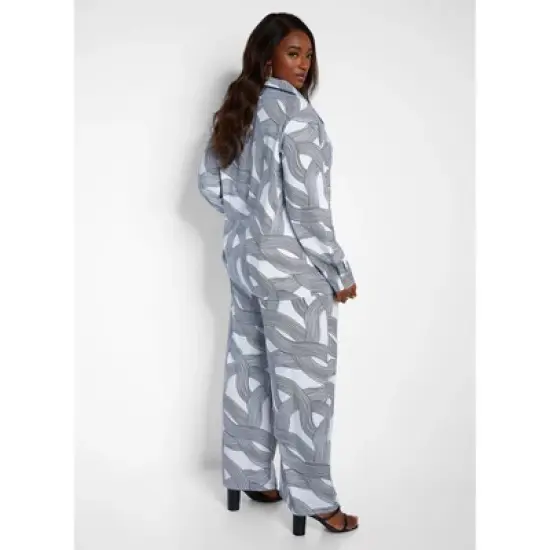 Women's Natasha Colorblock Midi Skater Skirt W. Pockets image {4}