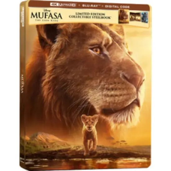 Mufasa: The Lion King (Limited Edition) (Steelbook) (Steelbook) (4K/UHD)(2024) image {1}