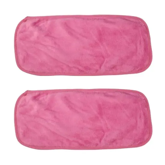 Unique Bargains Reusable Washable Makeup Removal Cleaning Cloth 16''x8'' 2pcs image {6}
