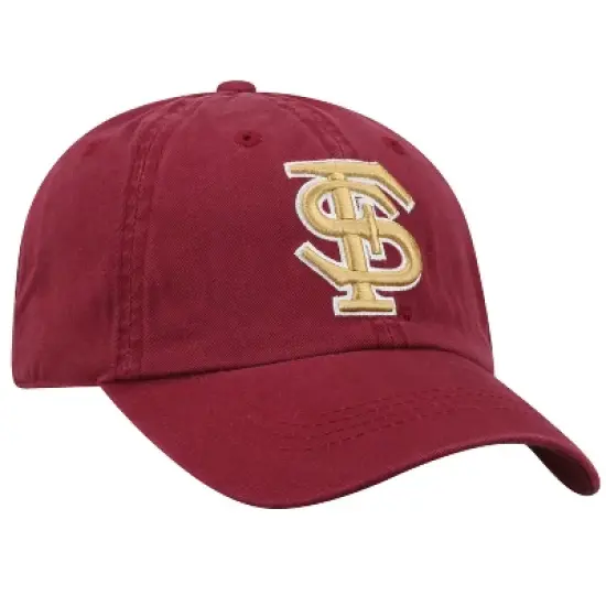 NCAA Florida State Seminoles Captain Unstructured Washed Cotton Hat image {1}