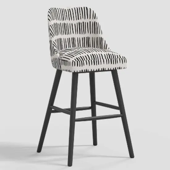 Geller Modern Counter Height Barstool in Patterns - Threshold&trade; image {2}