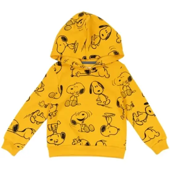 PEANUTS Peanuts,Woodstock Snoopy Fleece Pullover Hoodie Toddler image {7}