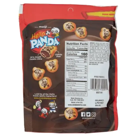 Hello Panda Chocolate Cookies - 7oz image {2}