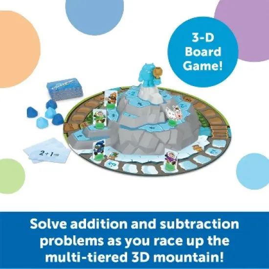 Learning Resources Summit Sums Game: Educational Math Board for 2-4 Players image {2}