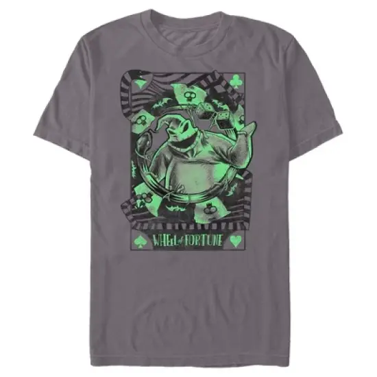 Men's The Nightmare Before Christmas Oogie Boogie Wheel of Fortune T-Shirt image {4}