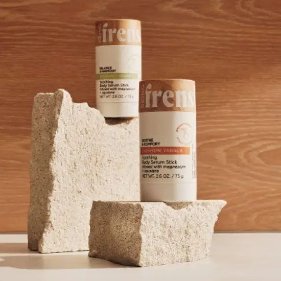 Being Frenshe Soothing and Hydrating Body Serum Stick with Magnesium - Bergamot Cedar - 2.6oz image {5}