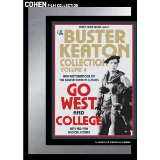 The Buster Keaton Collection: Volume 4 (Go West / College) image {2}