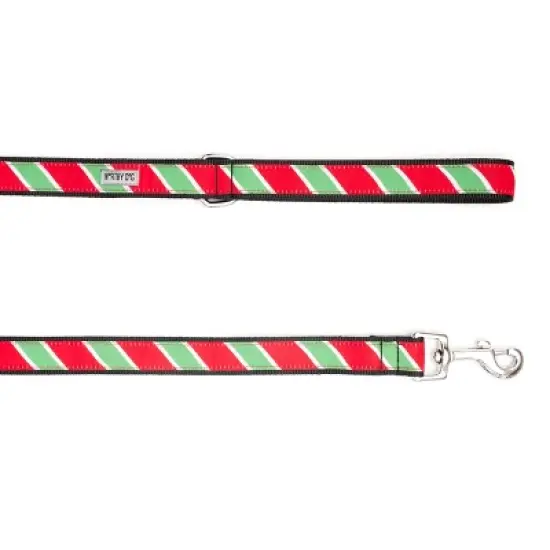 The Worthy Dog Holiday Stripe Dog Leash image {2}