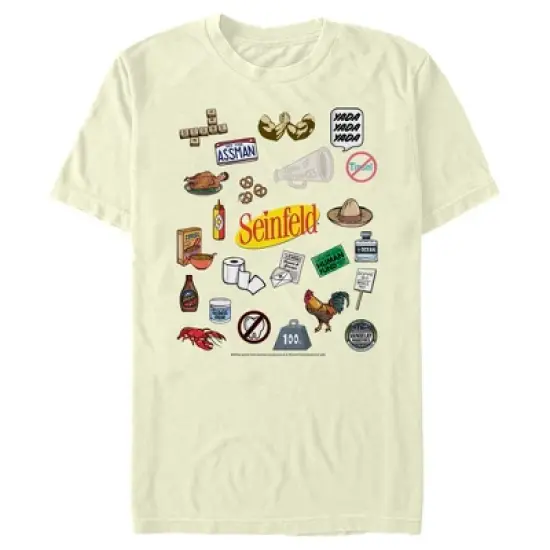 Men's Seinfeld Iconic Items T-Shirt image {3}