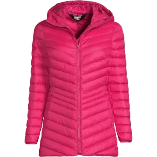 Lands' End Women's Ultralight Packable Down Jacket image {7}