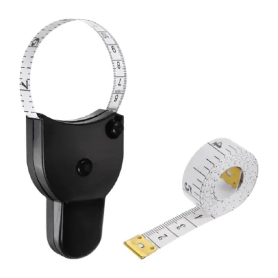 Unique Bargains Retractable Accurate Tailors Tape Dual-sided Rulers and Measuring Tools image {2}