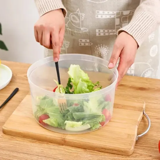 Fortune Candy 3L Multifunctional Vegetable Spinner and Grater, Compact Salad Strainer Bowl for Quick Prep, Easy to Clean, Lightweight Kitchen Gadget image {8}