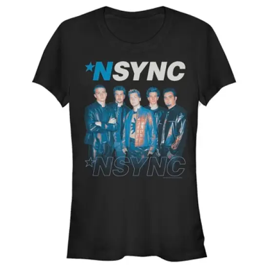 Junior's NSYNC Band Pose T-Shirt image {3}