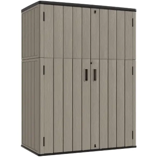 Decksplore Outdoor Storage Cabinet Multi-functional Storage Cabinet Storage Box Waterproof Outdoor Storage Shed image {7}