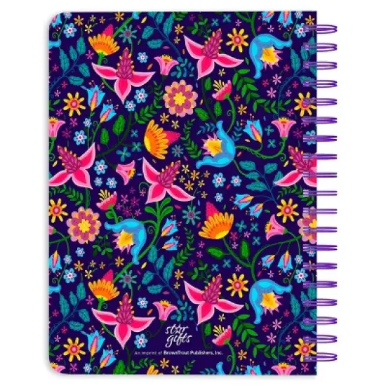 StarGifts 2023-2024 Desk Planner 7.125"x7.75" Floral Splendor image {1}