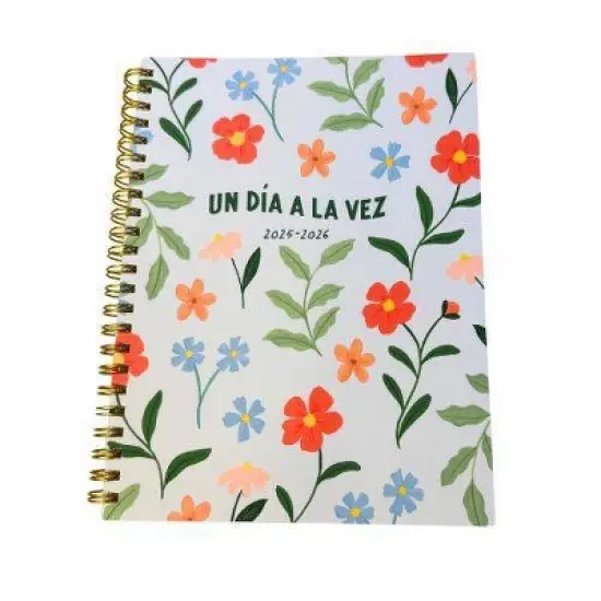 Isabella MG Un Dia A La Vez 2025-2026 Spiral Planner &nbsp;5" x 8" image {4}