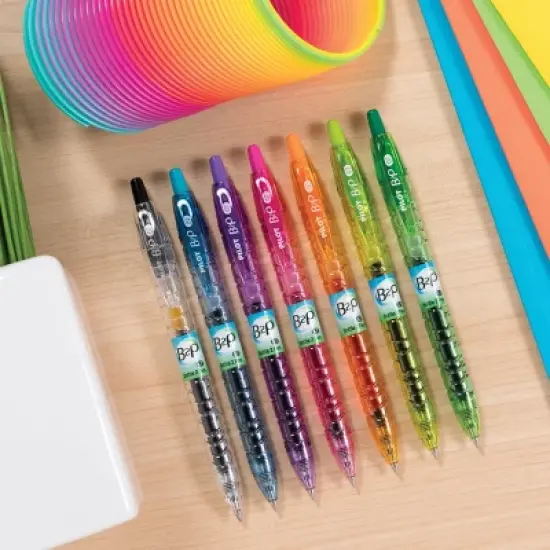 B2P 5ct Gel Pens Fine Tip Black Ink + 2 Refill: Bottle to Pen, 0.7mm, Art & Office Supplies, Includes Refills image {4}