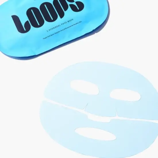 LOOPS Hyper Smooth Dark Spot Treatment Hydrogel Face Mask - 0.19oz image {1}