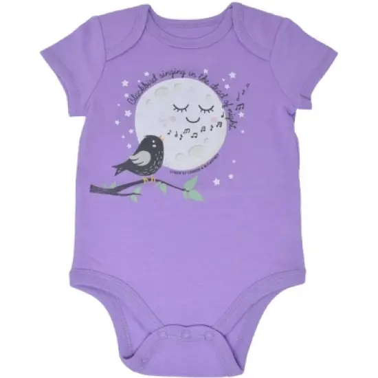 Lyrics by Lennon and McCartney 5 Pack Short Sleeve Bodysuits Newborn to Infant image {4}