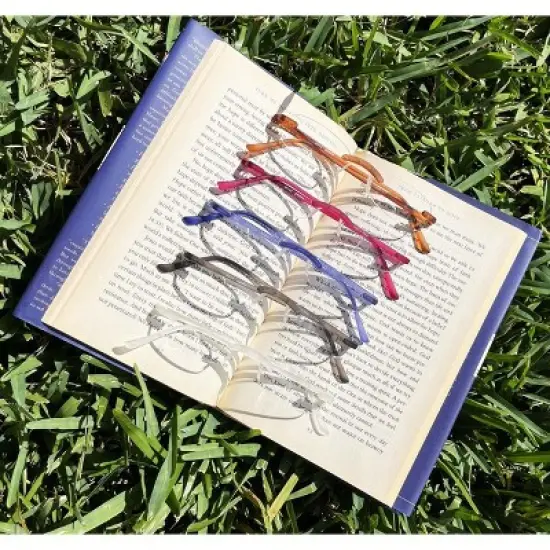 Calabria 714 Women's Rimless Flexie Reading Glasses image {2}