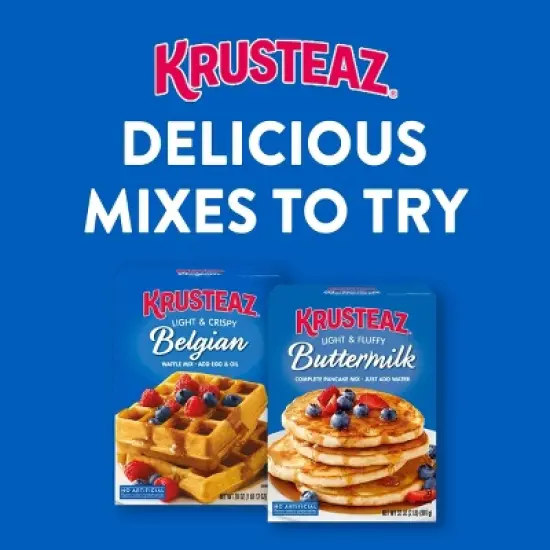 Krusteaz Belgian Waffle Mix - 28oz image {7}