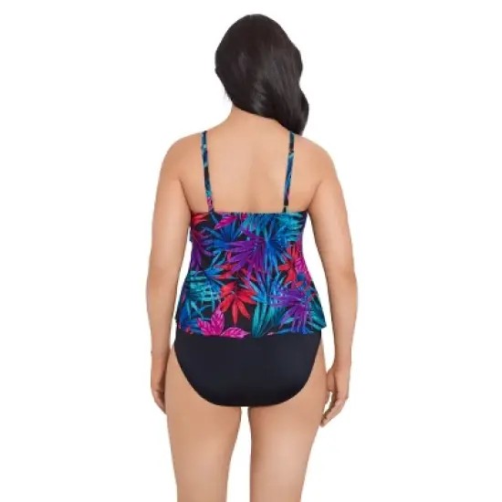Women's Trimshaper Ronnie Tankini Swimsuit image {2}