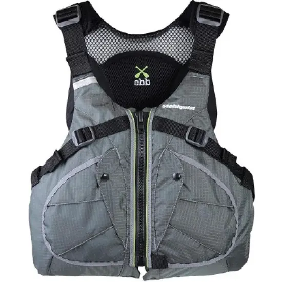 Stohlquist Men's Ebb Lifejacket (PFD) Gray XX-Large (46in - 52in) image {4}