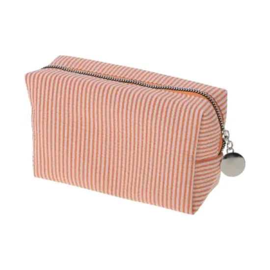 Unique Bargains Striped Pattern Makeup Bag for Travel 1 Pc image {11}