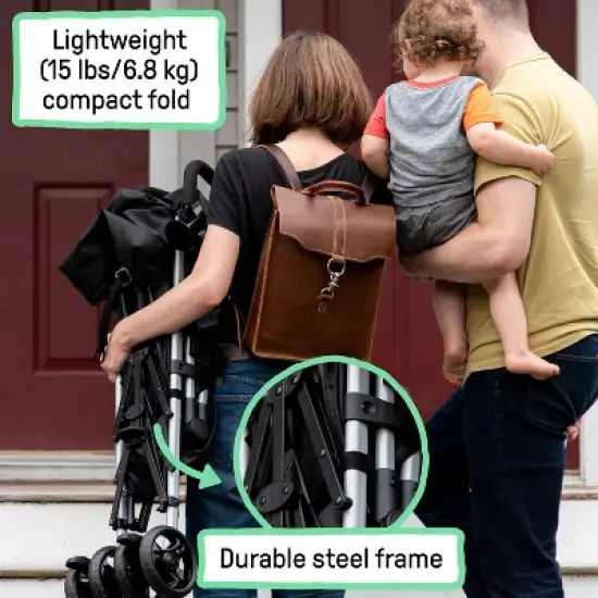 Ingenuity 3Dlite ST Convenience Stroller - Black image {2}