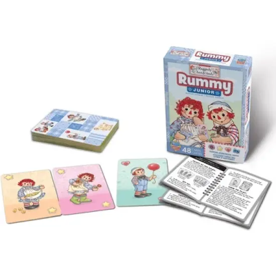 MasterPieces Kids Games - Raggedy Ann and Andy - Rummy Junior Card Game image {2}