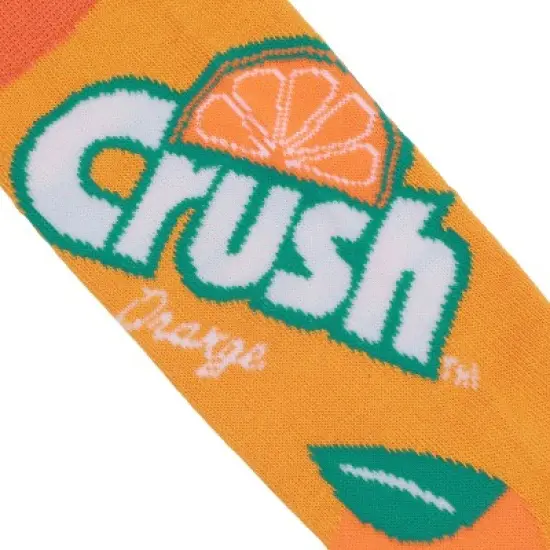 Dr. Pepper Classic Soda Logos 3-Pair Men's Casual Crew Socks image {2}