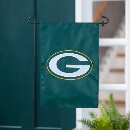 Evergreen NFL Green Bay Packers Garden Applique Flag 12.5 x 18 Inches Indoor Outdoor Decor image {1}