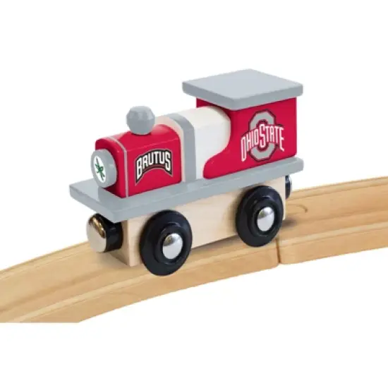 MasterPieces Officially Licensed NCAA Ohio State Buckeyes Wooden Toy Train Engine For Kids image {3}