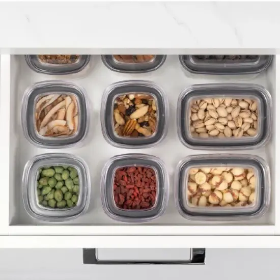 OU Spice Rack Organizer, 13pc 5oz Spice Containers , 3 Tier Clear Spice Holder and Seasoning Organizer for Countertop, Cabinet - Freestanding image {5}