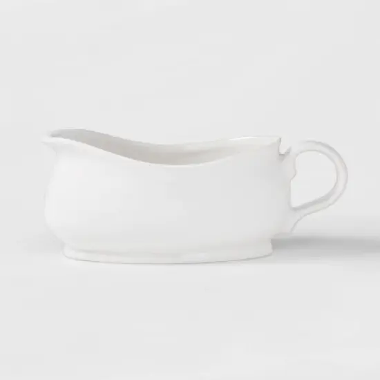 Porcelain Gravy Boat 20oz White - Threshold&trade; image {3}