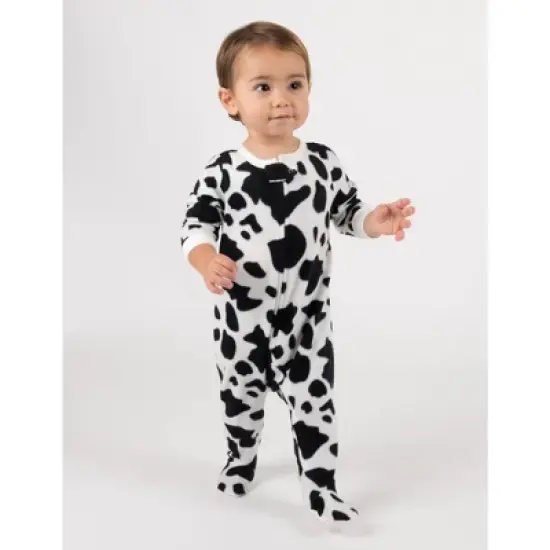 Leveret Footed Sleeper Fleece Pajamas image {1}