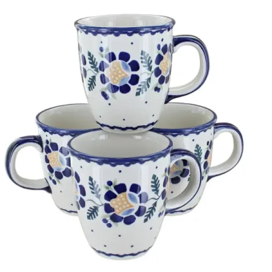 Blue Rose Polish Pottery K081 Manufaktura Mug Set image {23}