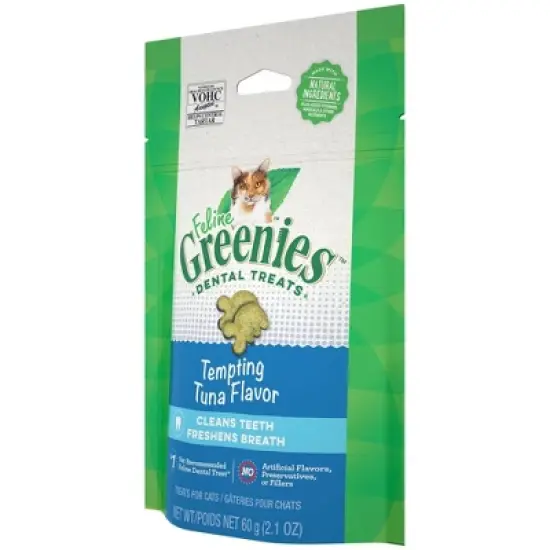 Greenies Tempting Tuna Flavor Dental Cat Treats image {3}