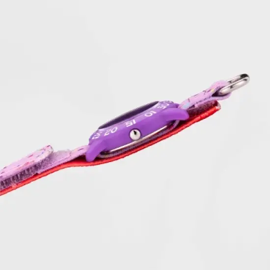 Girls' Disney Minnie Mouse Plastic Time Teacher Watch - Purple image {2}