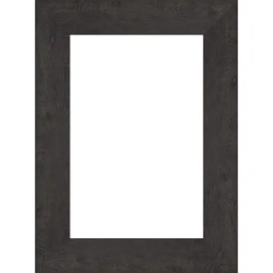 Amanti Art Rustic Plank Espresso Framed Dry Erase Magnetic Board image {9}
