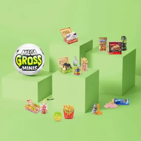 5 Surprise Mega Gross Mini Figures - 4pk image {4}