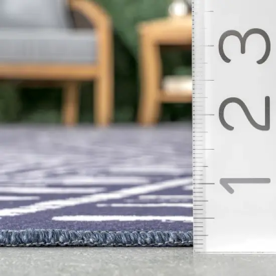 nuLOOM Nelle Machine Washable Indoor/Outdoor Area Rug image {2}