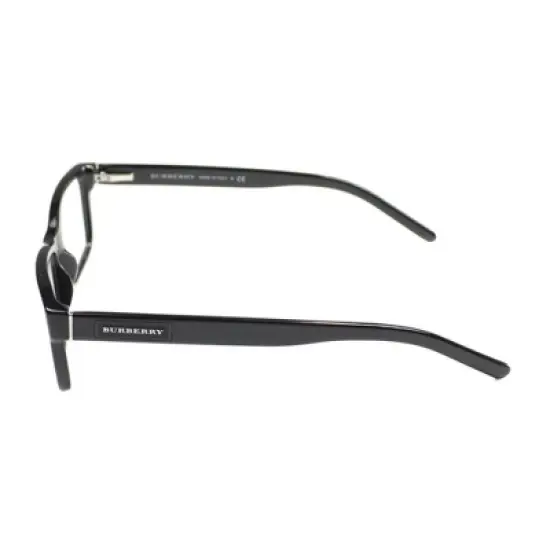 Burberry  3001 Unisex Rectangle Eyeglasses Black 54mm image {2}