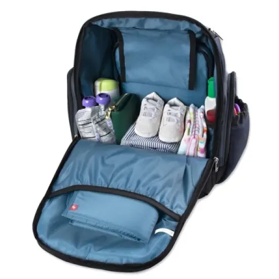 Fisher-Price Kaden Backpack Diaper Bag - Navy image {5}