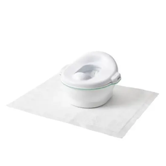 Frida Baby Potty Cleanup Essentials Leak-Proof Potty Liners and Disposable Floor Pads For Potty Training image {2}