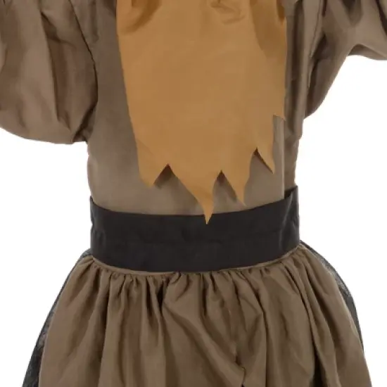 HOMCOM Halloween Doll with Simulated Wound Cracks, Animatronic Prop w/ Light Up Eyes for Party image {5}