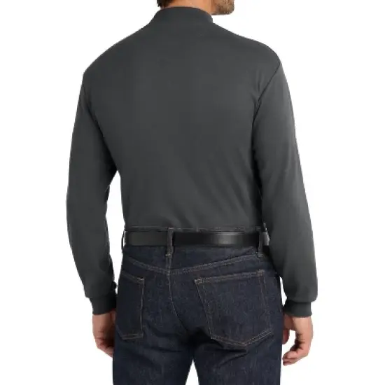 Mafoose Men's Casual Long Sleeve Interlock Knit Coller Mock Turtleneck Sweaters image {9}