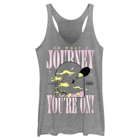 Women's Dr. Seuss Oh What a Journey You're On Racerback Tank Top image {3}
