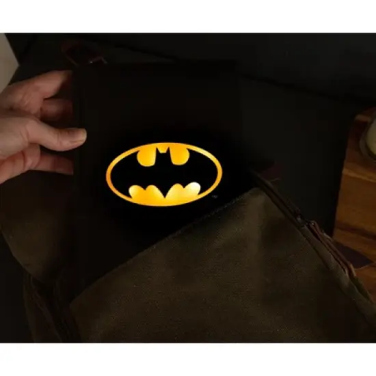SD Toys DC Comics Batman Logo Light-Up Hardcover Notebook image {8}