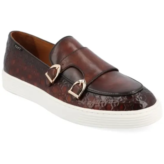 TAFT 365 Men's Model 107 Double Monk Loafer image {10}